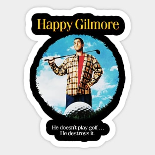 Happy Gilmore - Adam Sandler Sticker